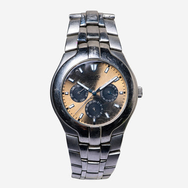Casio Rewound Edifice Silver Metal Bracelet Quartz Analog Watch