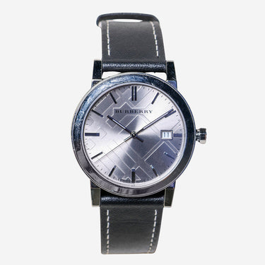 Burberry Rewound Silver and Black Quartz Analog Watch 40mm