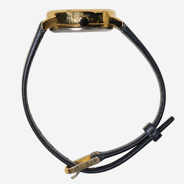 Timex Rewound Indiglo Gold, White and Black Quartz Analog Watch 25mm