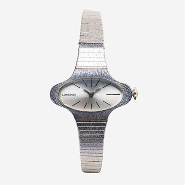 Longines Rewound Silver Colored Mechanical Watch 30mm