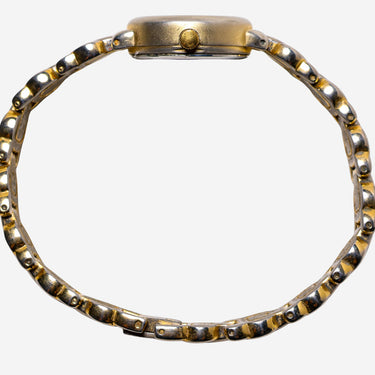 Acqua Rewound Silver Colored Metal Bracelet Quartz Analog Watch 25mm