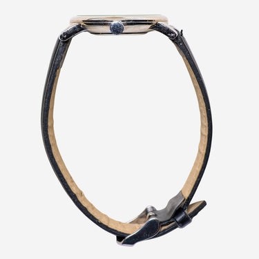 Disney Rewound Silver Colored and Black Quartz Ananlog Watch 40mm