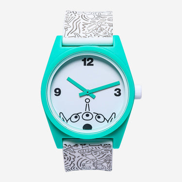 Disney Rewound Toy Story Green and White Quartz Analog Watch 40mm