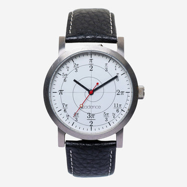 Cadence Rewound Silver Colored and BlackQuartz Analog Watch 40mm