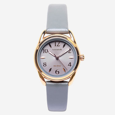 Citizen Rewound Eco-Drive Gold Colored and Green Quartz Analog Watch 30mm