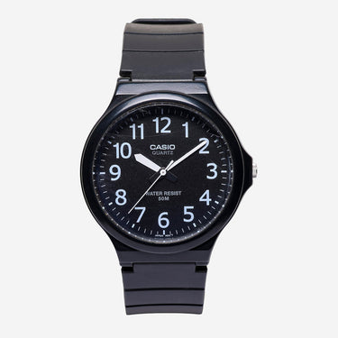 Casio Rewound Black Quartz Analog Watch 40mm
