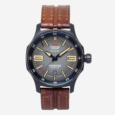Vostok Europe Rewound Green and Brown Automatic Watch 40mm