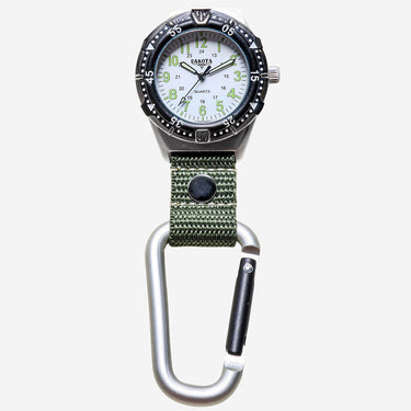 Dakota Rewound Miniclip Black and Green Quartz Analog Watch 40mm