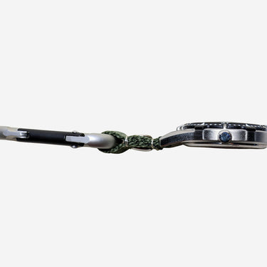 Dakota Rewound Miniclip Black and Green Quartz Analog Watch 40mm