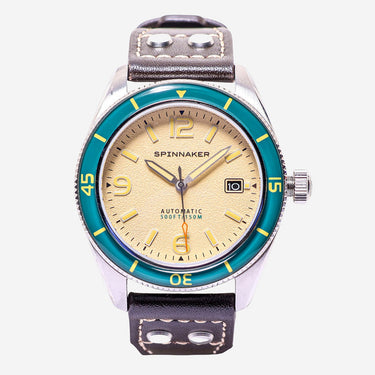 Spinnaker Rewound Green and Brown Automatic Watch 40mm