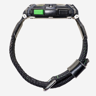 Casio Rewound Green and Black Quartz Digital Watch 45mm