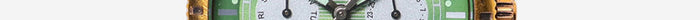 Fossil Rewound Green and Brown Quartz Analog Watch 40mm