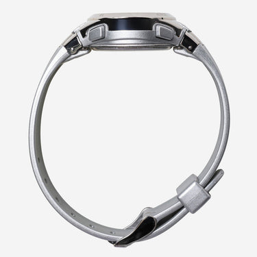 Armitron Rewound Silver Colored Quartz Digital Watch 25mm