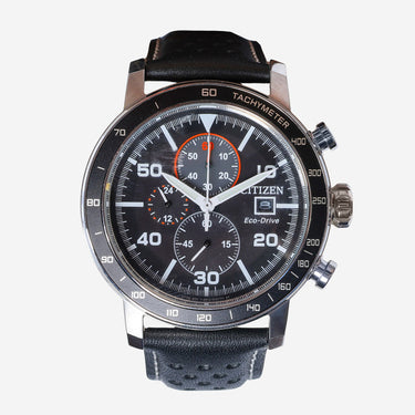 Citizen Rewound Eco-Drive Black Quartz Analog Watch