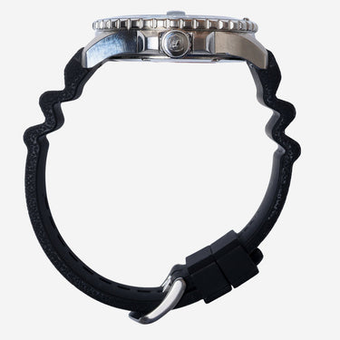 Fossil Rewound Black and Blue Quartz Analog Watch