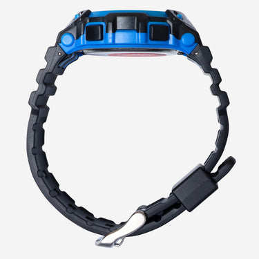 Armitron Rewound Black and Blue Quartz Digital Watch