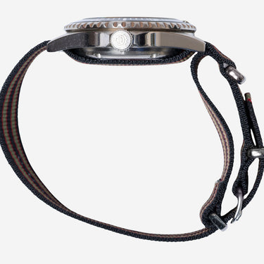 Steinhart Rewound Black and Silver Automatic Watch