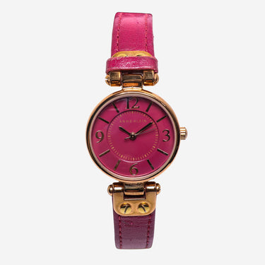 Anne Klein Rewound Pink and Gold Quartz Analog Watch