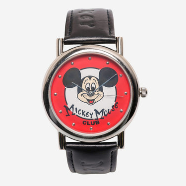 Disney Rewound Mickey Mouse Silver and Black Colored Quartz Analog Watch