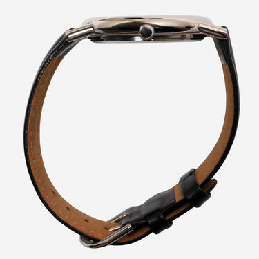 Disney Rewound Mickey Mouse Silver and Black Colored Quartz Analog Watch