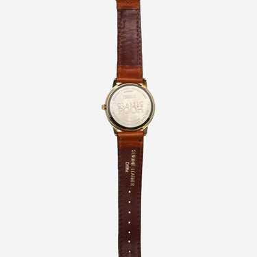 Timex ReWound Winnie the Pooh Dream Gold Quartz Analog Leather Strap Watch