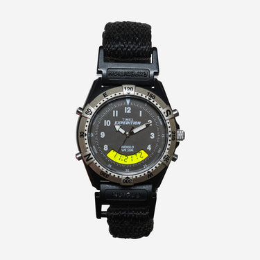 Timex Rewound Expedition Black Velcro Quartz Analog & Quartz Digital Watch