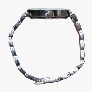 Anne Klein Rewound Silver Diamond Metal Bracelet Quartz Analog Watch