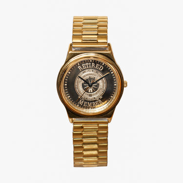 American Time LTD Rewound Gold Metal Bracelet Quartz Analog Watch