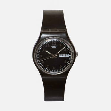 Swatch Rewound Brown Quartz Analog Watch