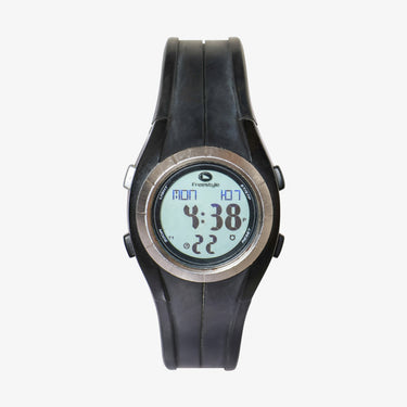 Rewound Freestyle Black and Silver Quartz Digital Watch