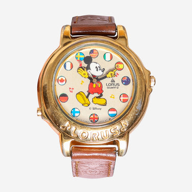 Rewound Lorus Musical Mickey Mouse Quartz Analog Watch