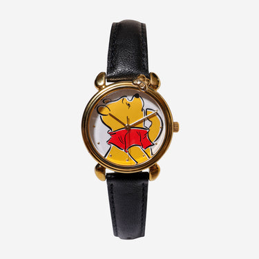 Timex Rewound Winnie The Pooh Gold and Black Quartz Analog Watch