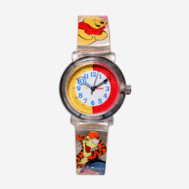 Timex Rewound Kids Winnie The Pooh Clear and White Quartz Analog Watch