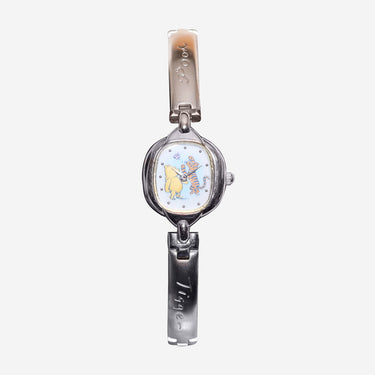 Timex Rewound Classic Winnie The Pooh Silver Metal Bracelet Quartz Analog Watch