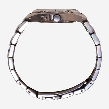 Armitron Rewound Silver Meteal Bracelet Quartz Analog Watch
