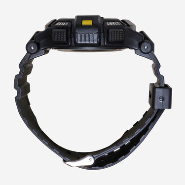 Rewound Black and Yellow Quartz Digital Watch